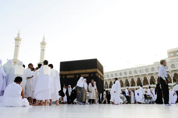 mataf kabah lengang sepi